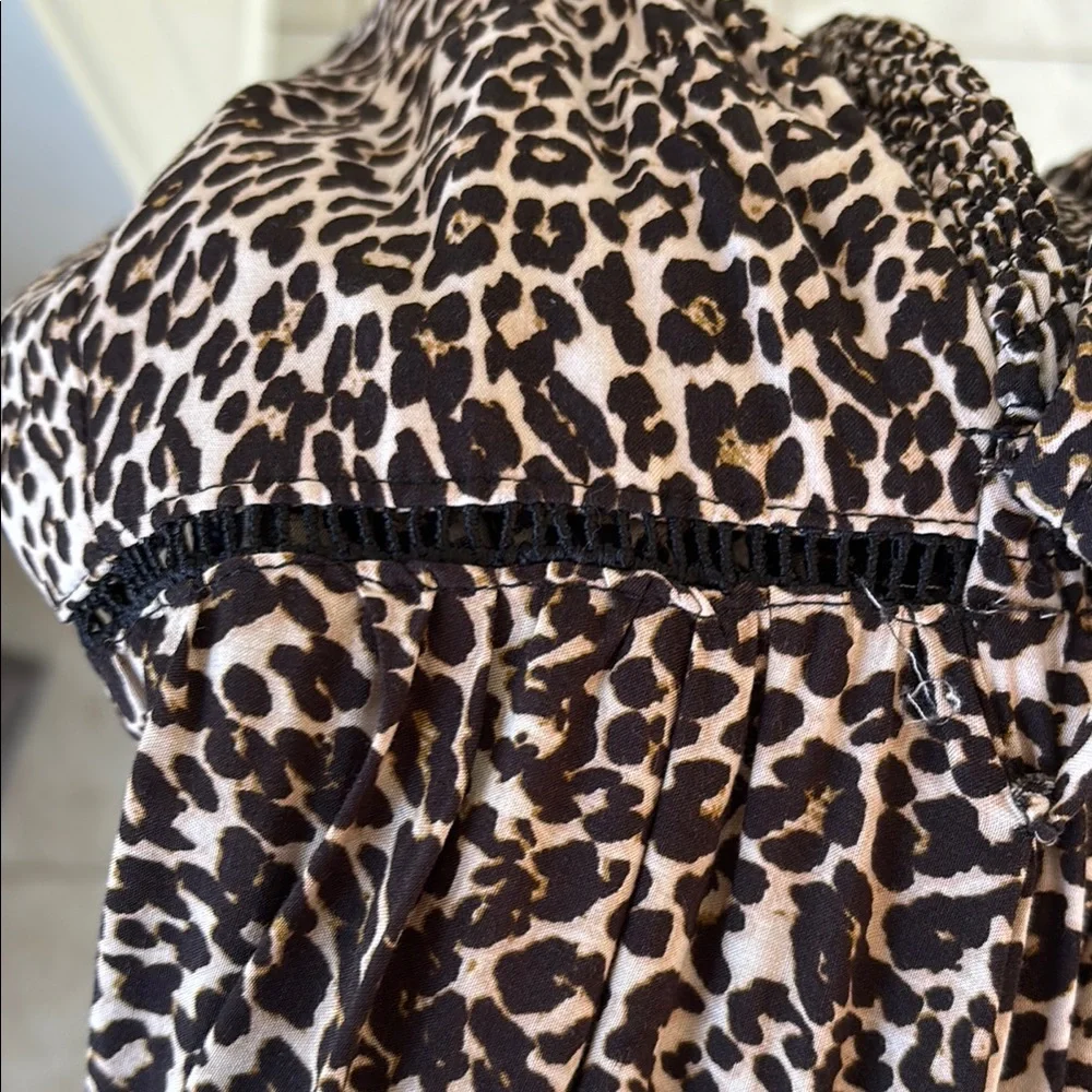 Leopard Print Maxi Dress - Picture 5 of 5